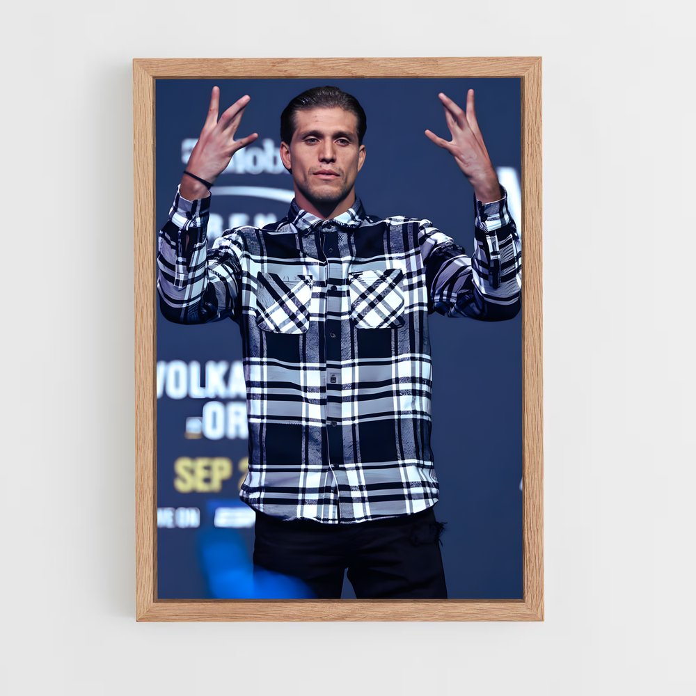 Poster Spotlight sur Brian – affiche MMA (vue 4)